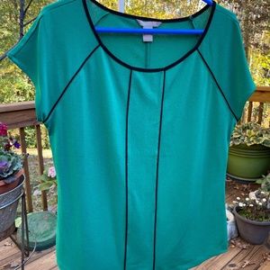 Banana Republic Green Blouse Size L